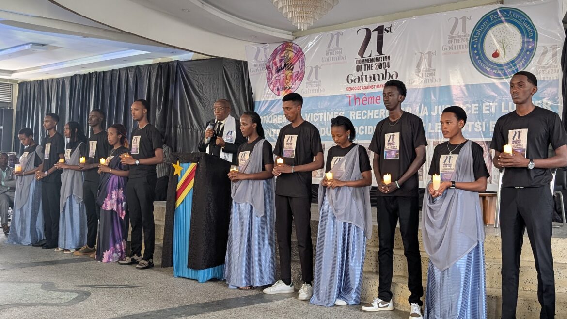 Commémoration du génocide des banyamulenge